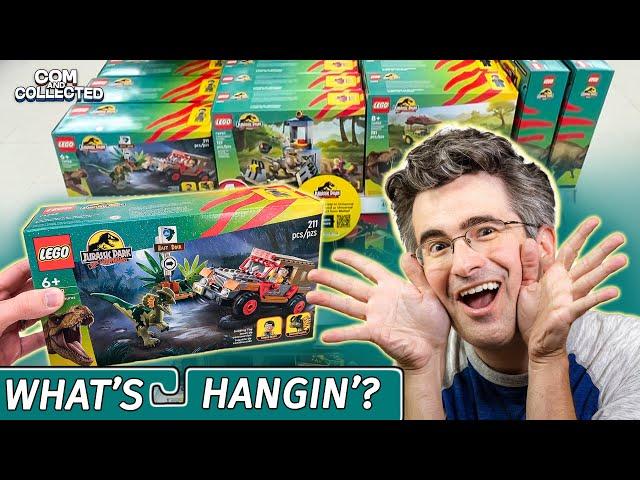 Hunting for LEGO Jurassic Park 30th Anniversary Sets! Finally a Jeep!