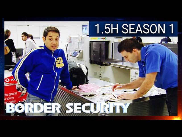 1.5 Hours Of Border Security Australia Season 1 Full Episodes 21 - 24 | Border Security Compilation