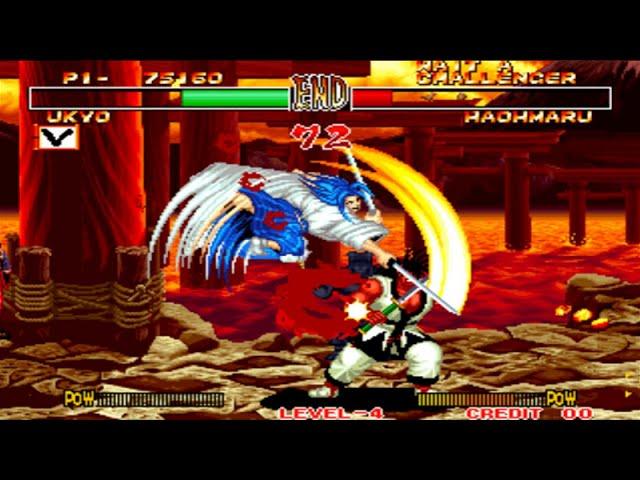 Samurai Shodown 2 - Ukyo Tachibana (Arcade - 1994)