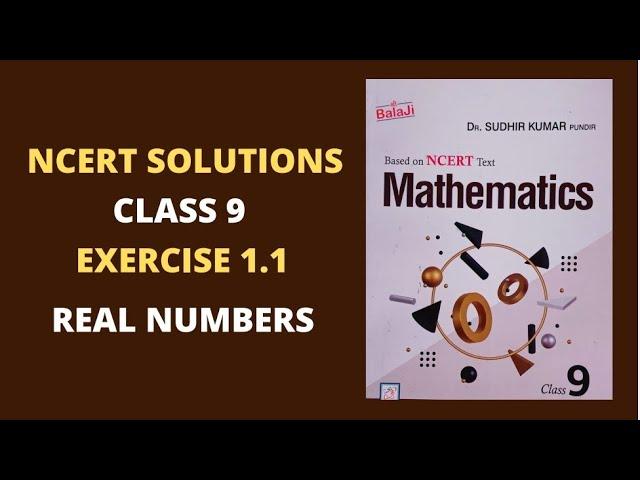 Chapter-1/Real Numbers/Exercise 1.1/Class 9/ NCERT/ Shri Balaji Publications/Jahan Education Zone