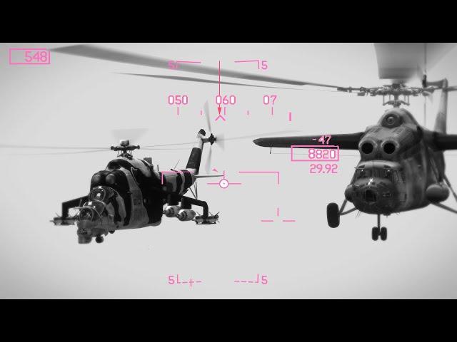 Amazing Apache Gunship Dogfights Enemy Helicopters using Thermal-Vision | ARMA 3 Milsim 4K