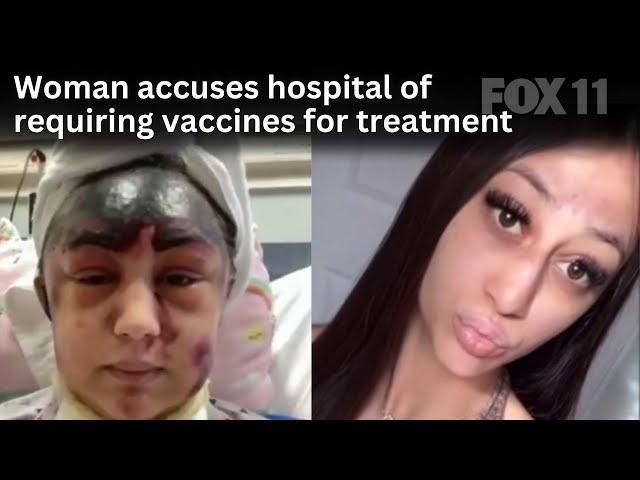 California woman accuses hospital of requiring her take 3 vaccines