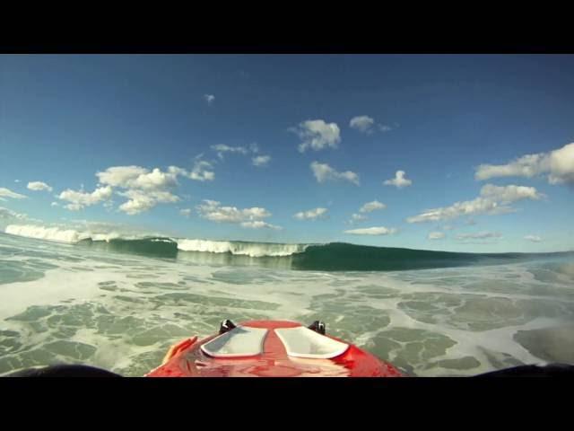 Surf Life Saving Board Paddling - Wave Session