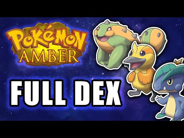 FULL DEX - Pokemon Amber - Complete Fakedex