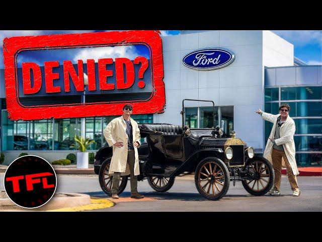 Taking a 100-Year-Old Model T to a Ford Dealer for Service!