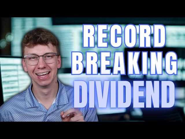 My BIGGEST Weekly Dividend EVER! (Leveraged Account)