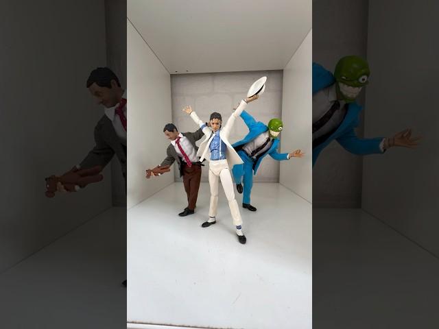 The real Big 3Part1 #actionfigures #michaeljackson #themask #mrbean #brickaway #anime #goku #luffy