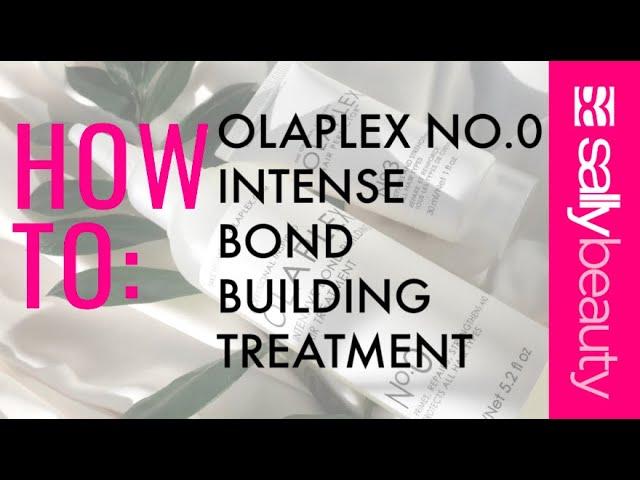 How to Use The Olaplex No.0 Intense Bonding Treatment | Sally Beauty