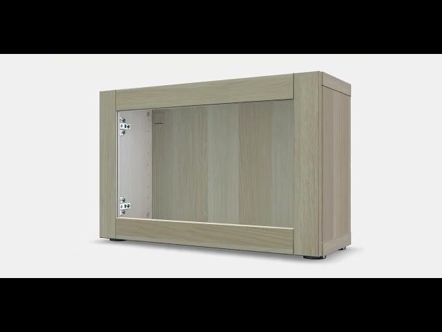 BESTÅ Shelf unit with glass door | WebAR | Shop