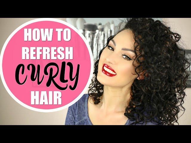 HOW I REFRESH MY CURLS | The Glam Belle