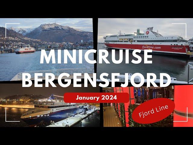 ️ Minicruise to Bergen with M/S Bergensfjord  | Jan. 2024 | Fjord Line