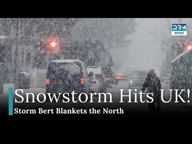 England and Scotland Covered in Snow as Storm Bert Passes Through | DRM News | AL11