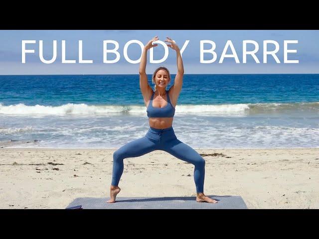 20 MIN BARRE WORKOUT // Full Body // No Equipment