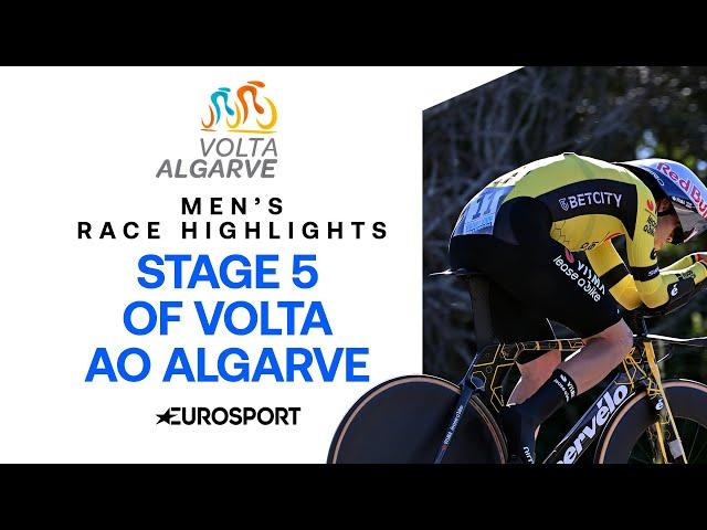 FINISH ATOP ALTO DO MALHAO!  | Men's Stage 5 Race Highlights Volta Algarve 2025 | Eurosport Cycling