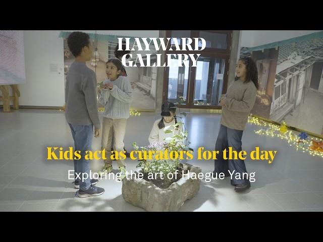 Kids react to the art of Haegue Yang