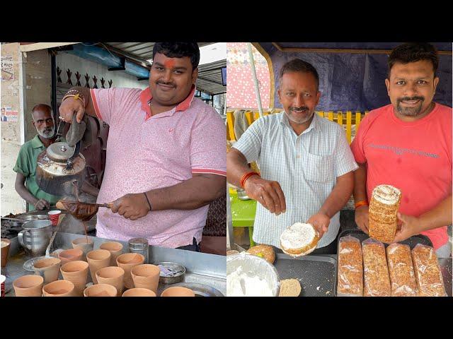 India Ka Famous Banarsi Chai Wala aur Pehelwan Ka White Butter Toast