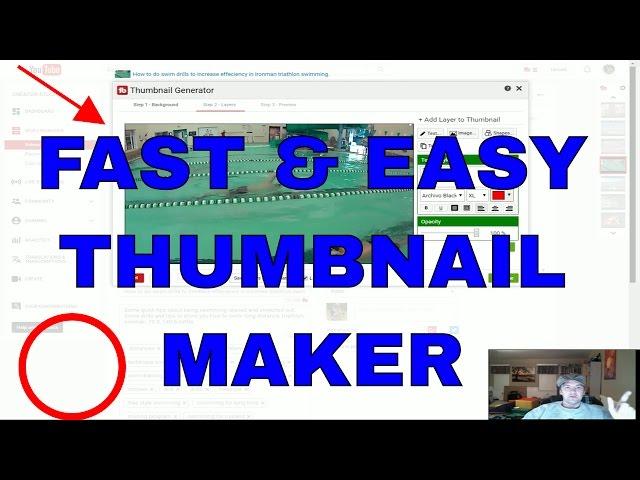 TubeBuddy ThumbNail Generator | Easy Thumbnail Creation HowTo