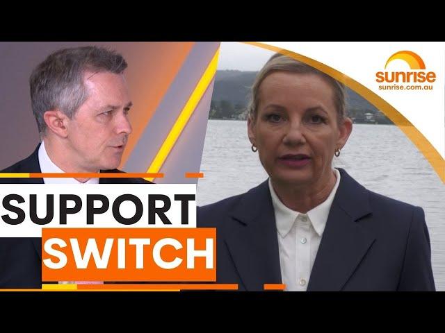 Sussan Ley pressed on the Liberal Party's ceasefire vote | Sunrise