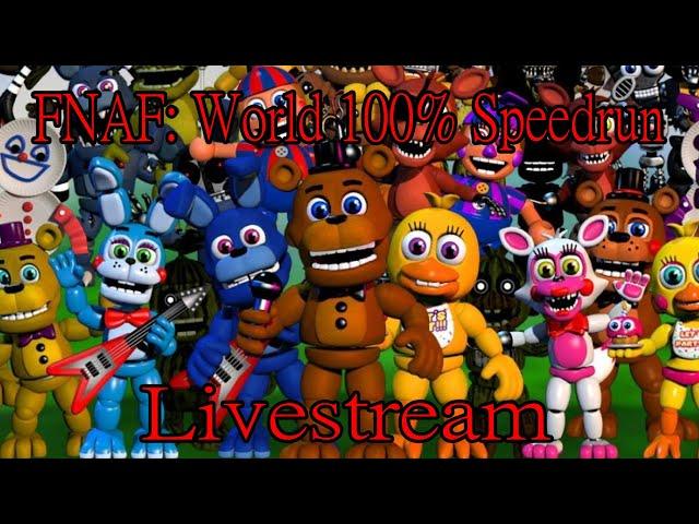 FNAF: World 100% Speedrun