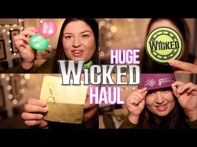 I Own a Lot of WICKED (Musical) Merchandise  Haul 2018