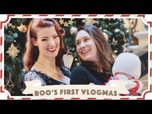 Baby Meets Christmas Tree for the First Time! // Vlogmas 2021 Ep 1 [CC]