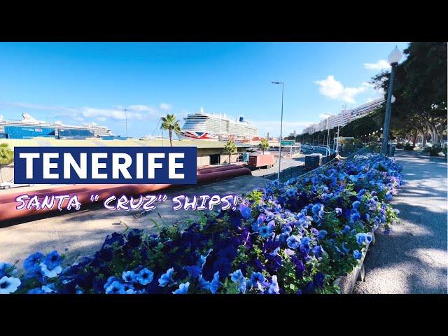 Santa Cruz Tenerife- Cruise Ships & Primark Shopping! 