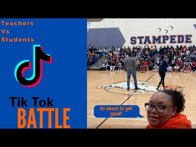 Gig Log 2020 | TikTok Battle | Teachers vs Students|Pep Rally