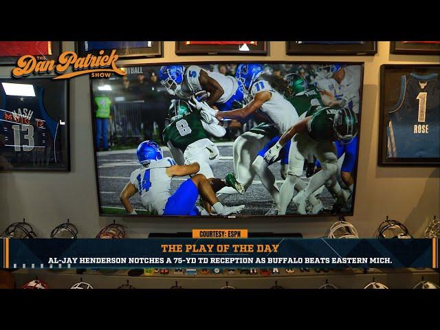 Play Of The Day: Al-Jay Henderson Notches 75-Yard TD As Buffalo Beats Eastern Michigan | 11/21/24