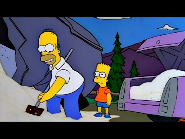 Homero y Bart venden azúcar Los simpson capitulos completos en español latino