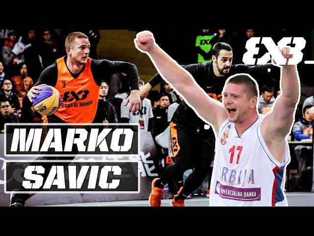 The PERFECT Team Player  - Marko Savić Highlights | FIBA 3x3