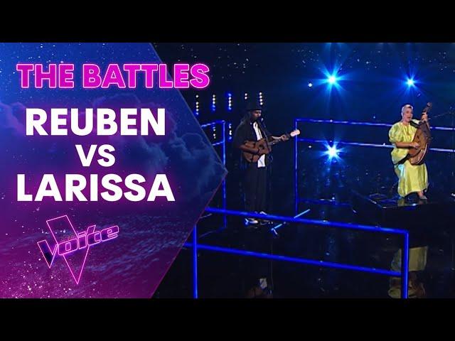 Reuben De Melo & Larrisa Kovalchuk Sing Leonard Cohen's Hallelujah | The Battles | The Voice AU