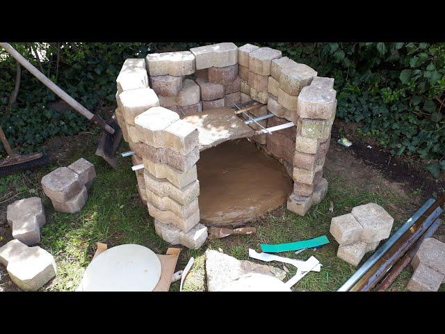 Holzofen selber bauen - Homemade stove - فران تقليدي  في الغربة