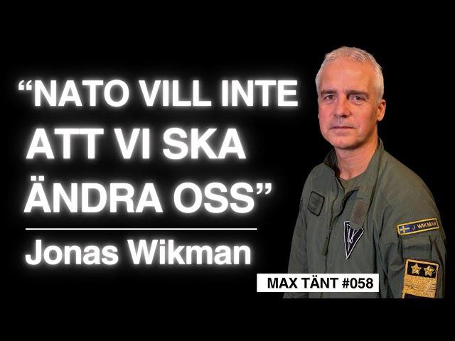 Flygvapenchef och Drakenpilot - Jonas Wikman | Max Tänt 058