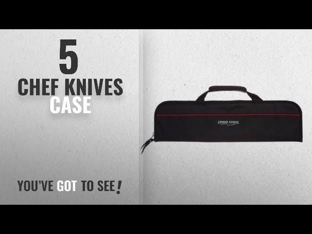 Top 10 Chef Knives Case [2018]: Ergo Chef 5 Pocket Chef Knife case roll bag