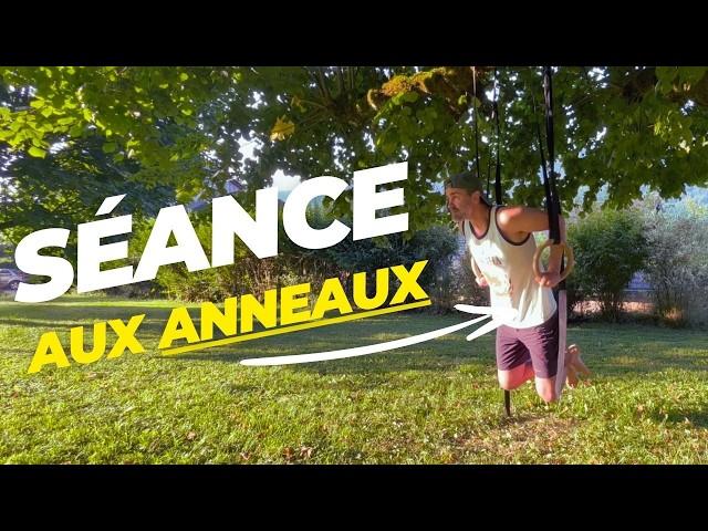 Ma séance de musculation complète aux anneaux (5 exercices pour tout le corps)