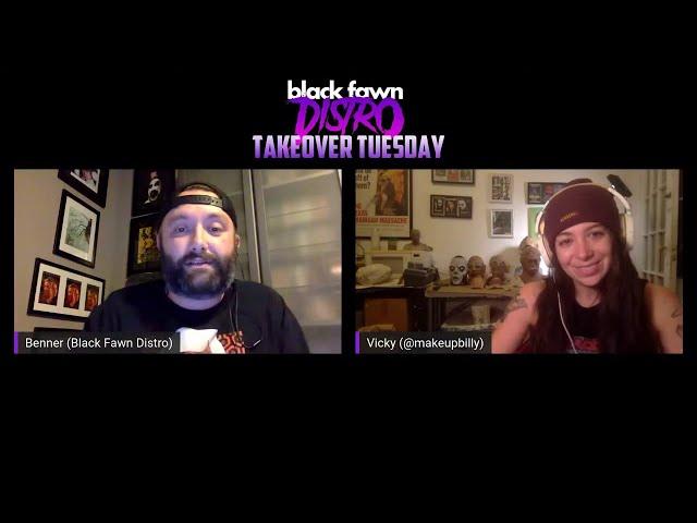 Makeupbilly - video interview done with Black Fawn Film Distribution Nov 2020