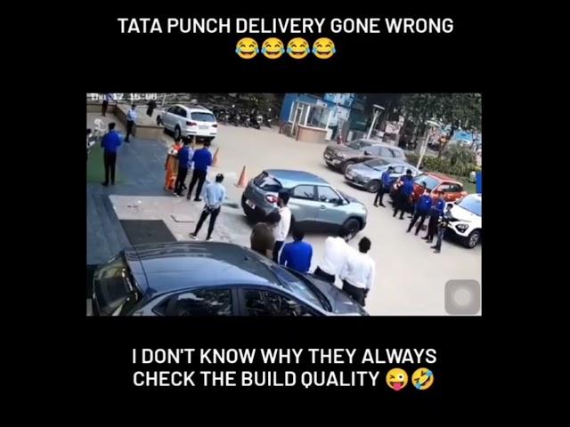 TATA PUNCH TEST OF BUILD QUALITY#yoytubeshorts