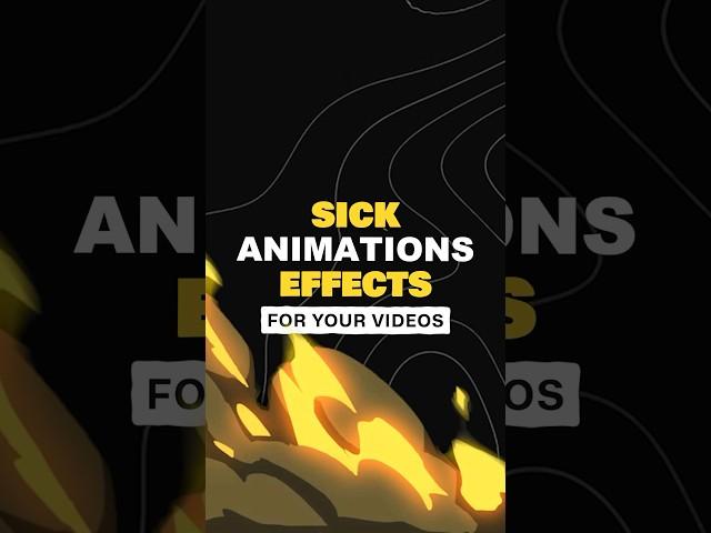 Free animations effects for your videos!  #editing #shorts #free