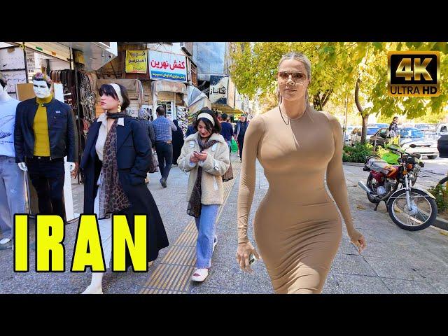 Iran  Shiraz / 2024 REAL LIFE VLOG /Walking Tour 4K 60Fps Hdr Karim Khan Zand St