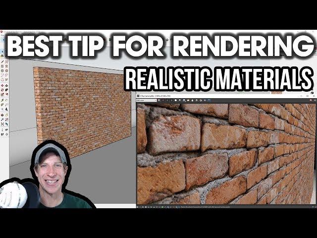 BEST TIP for Rendering Photorealistic Materials!