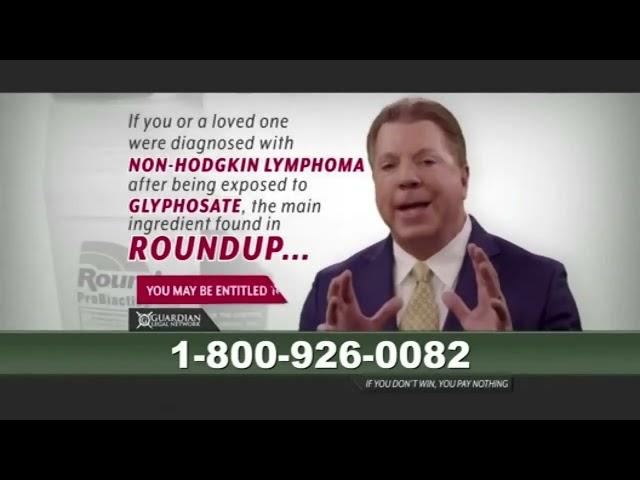 Guardian Legal Network - Roundup linked to Non-Hodgkins Lymphoma! (2023, ft. Bob Goldwater)