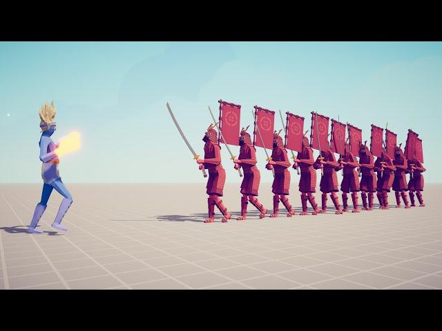 10x SHOGUN vs EVERY UNIT - Totally Accurate Battle Simulator TABS