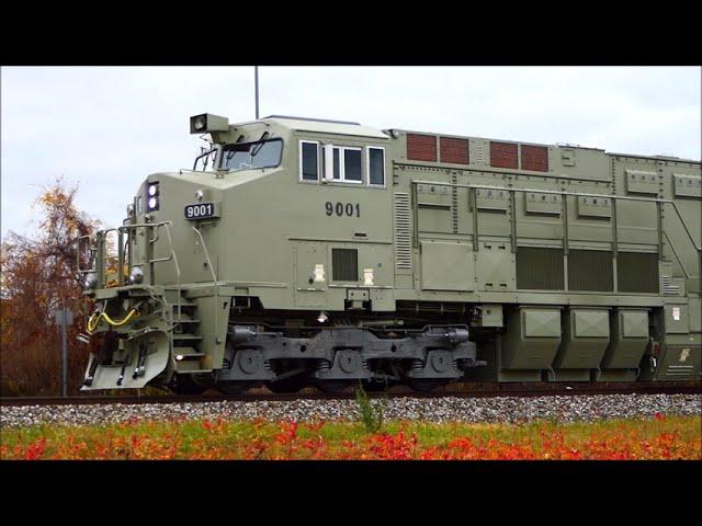 Australia's BHP 9001 Their first Wabtec FLX Drive Battery locomotive tests! Now there are two!