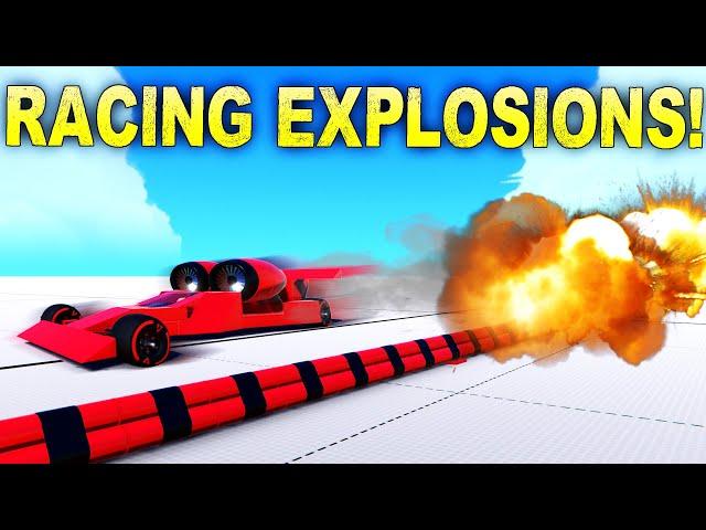 I Tried Racing Against Explosions!