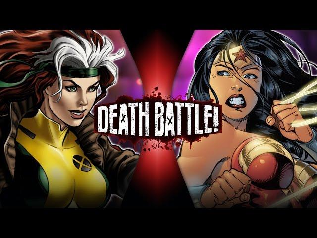 Rogue VS Wonder Woman (Marvel VS DC) | DEATH BATTLE!