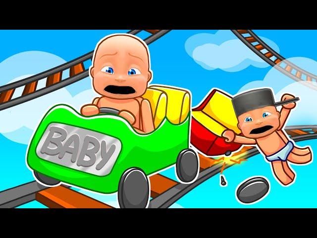 Cart Ride DISASTERS in Roblox!