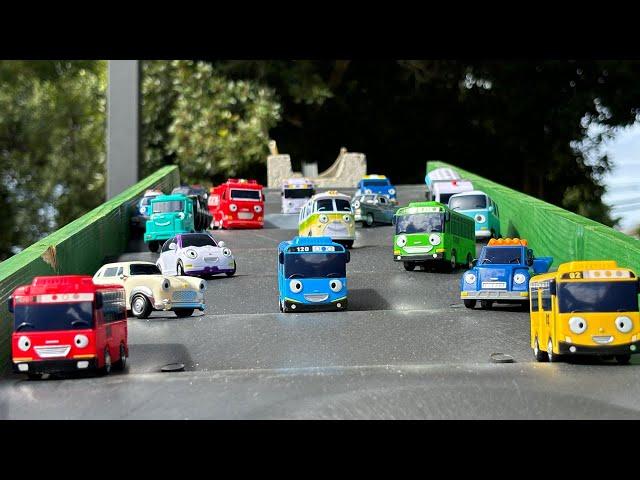 Tayo's Little Bus Series & Big TayoHandmade gimmick downhill course