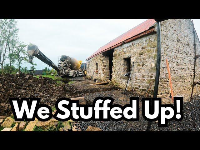 The Derelict Cottage Gets a New Floor!