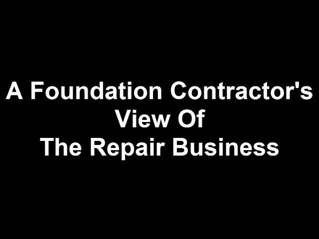 A Retired Foundation Contractor Speaks Out About Foundation Repair