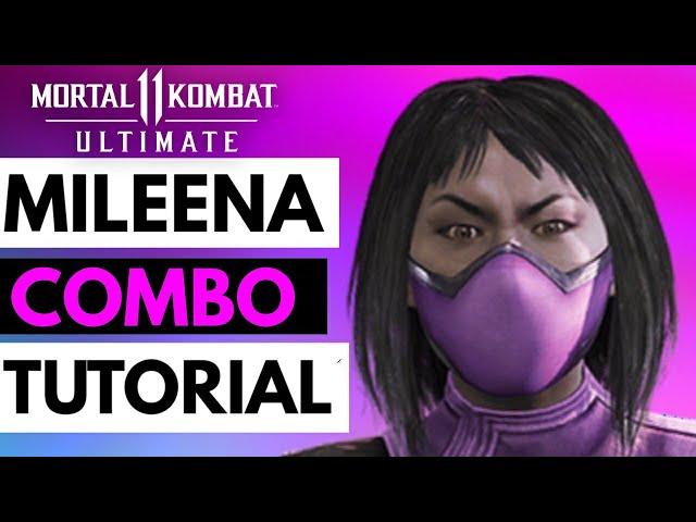 MK11 Mileena Combo Tutorial 31% Damage 1Bar Of Meter and MORE!